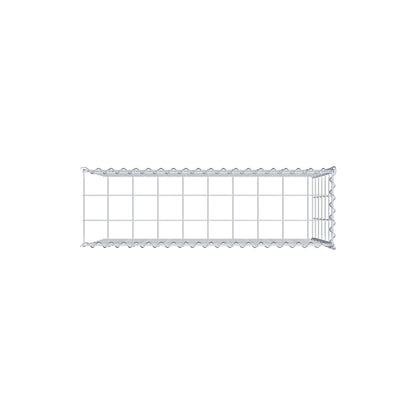 Anbaugabione Typ 4 100 cm x 60 cm x 30 cm (L x H x T), Maschenweite 10 cm x 10 cm, Spirale