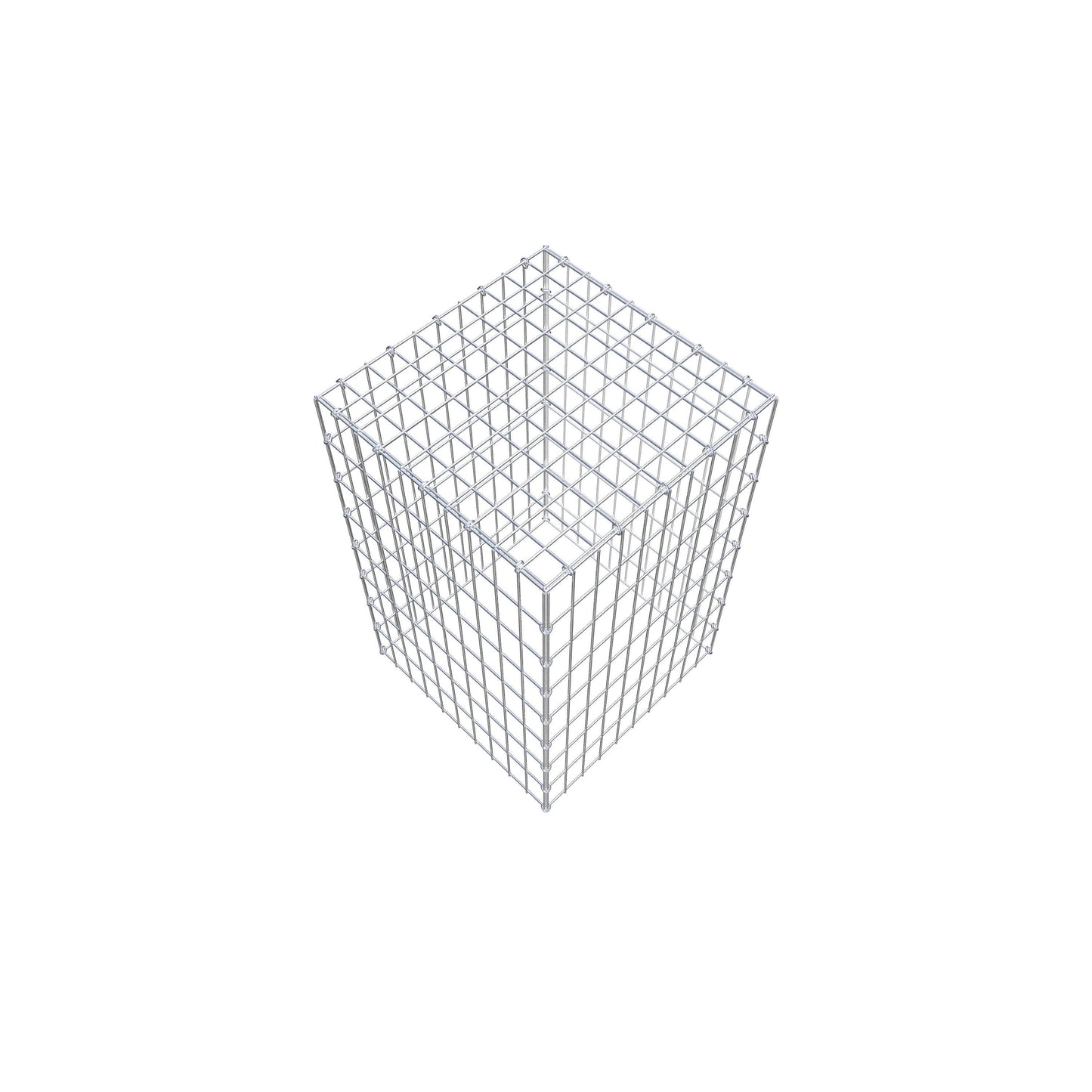 Tilläggspåle typ 3 80 cm x 50 cm x 50 cm (L x H x D), maskstorlek 5 cm x 10 cm, C-ring