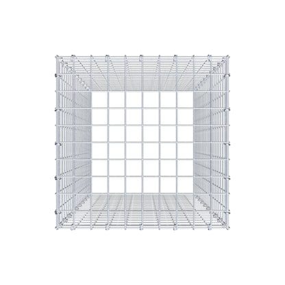 Gabbione aggiuntivo di tipo 3 100 cm x 50 cm x 50 cm (L x A x P), maglia 5 cm x 5 cm, anello a C