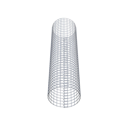 Gabionensäule rund 42 cm Durchmesser, 160 cm Höhe, Maschenweite 5 cm x 5 cm