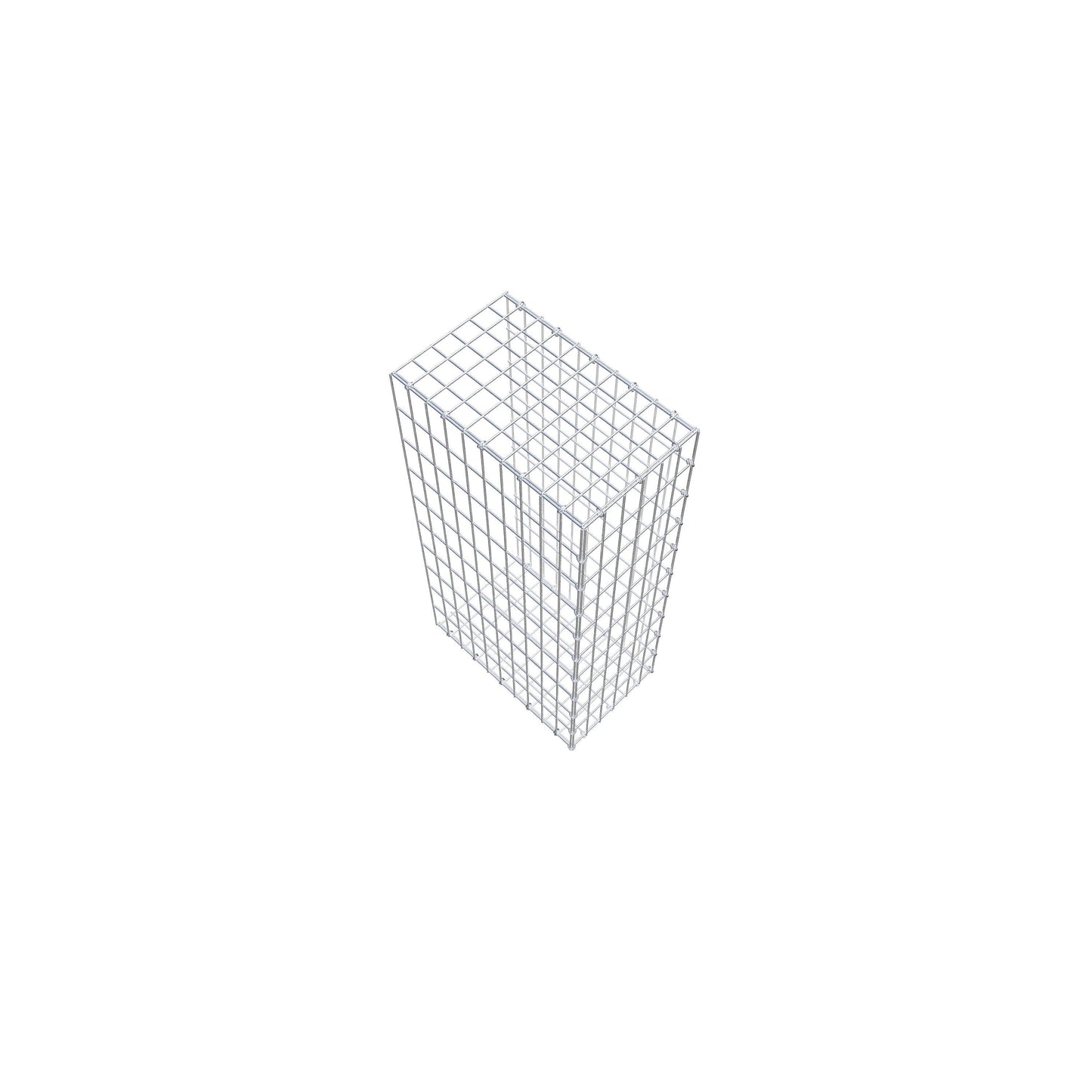 Anbaugabione Typ 2 100 cm x 50 cm x 30 cm, Maschenweite 5 cm x 10 cm, C-Ring