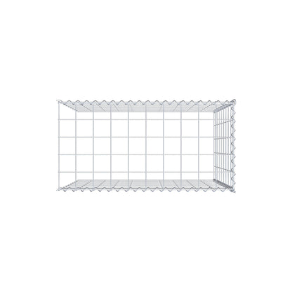 Gavión complementario tipo 4 100 cm x 90 cm x 50 cm (L x A x P), malla 10 cm x 10 cm, espiral