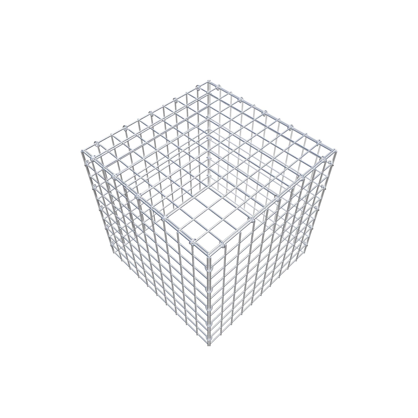 Extra gabion typ 3 50 cm x 50 cm x 50 cm (L x H x D), maskstorlek 5 cm x 5 cm, C-ring