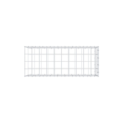 Anbaugabione Typ 2 100 cm x 30 cm x 40 cm (L x H x T), Maschenweite 10 cm x 10 cm, C-Ring