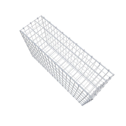 Gabion 100 cm x 60 cm x 30 cm (L x H x D), maskestørrelse 5 x 10 cm, spiralring