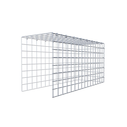 Toegevoegde pool type 4 80 cm x 40 cm x 30 cm (L x H x D), maaswijdte 5 cm x 5 cm, C-ring