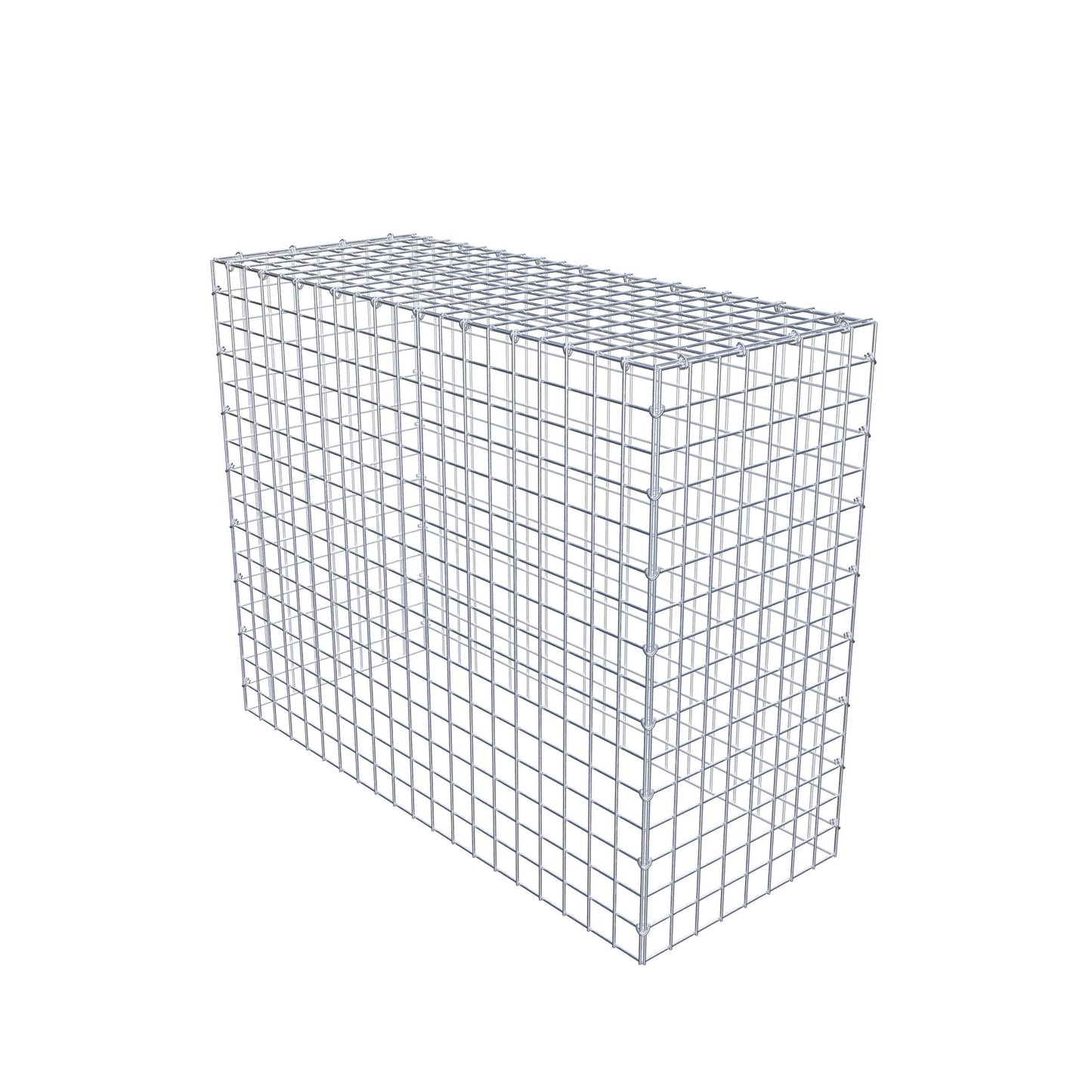 Type 3 oplegkorf 100 cm x 80 cm x 40 cm (L x H x D), maaswijdte 5 cm x 5 cm, C-ring