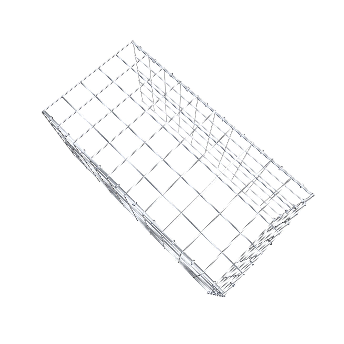 Add-on schanskorf type 4 100 cm x 50 cm x 50 cm (L x H x D), maaswijdte 10 cm x 10 cm, C-ring