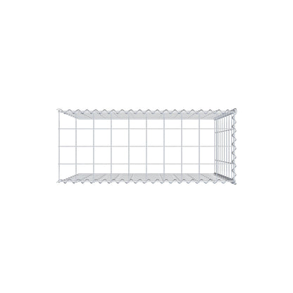 Extra gabion typ 4 100 cm x 90 cm x 40 cm (L x H x D), maskstorlek 10 cm x 10 cm, spiral