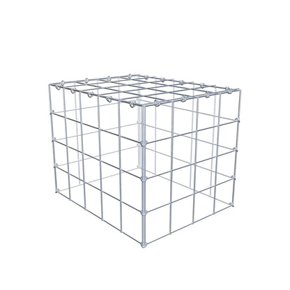 Anbaugabione Typ 3 50 cm x 40 cm x 40 cm (L x H x T), Maschenweite 10 cm x 10 cm, C-Ring