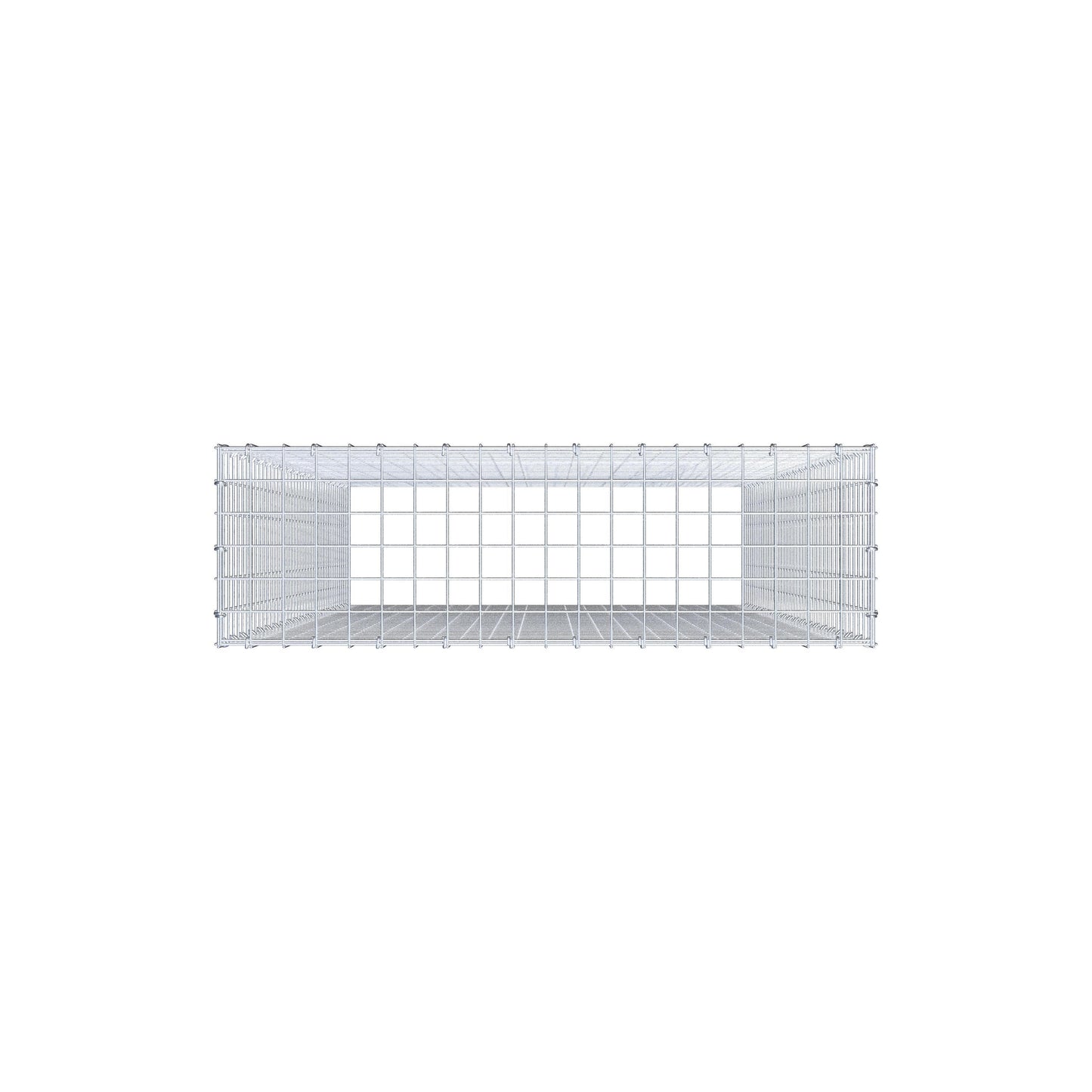 Fourche rapportée type 3 200 cm x 100 cm x 30 cm (L x H x P), mailles 5 cm x 5 cm, anneau C