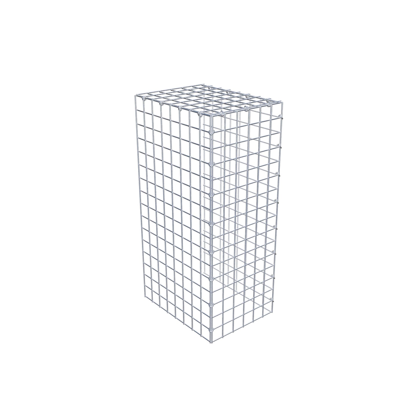 Toegevoegde pool type 4 80 cm x 40 cm x 30 cm (L x H x D), maaswijdte 5 cm x 5 cm, C-ring
