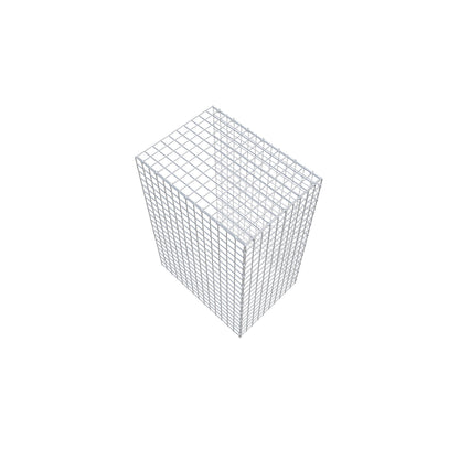 Pile aggiuntivo tipo 4 100 cm x 70 cm x 50 cm (L x H x P), maglia 5 cm x 5 cm, anello a C