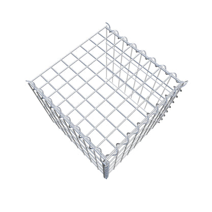 Anbaugabione Typ 4 40 cm x 40 cm x 40 cm (L x H x T), Maschenweite 5 cm x 10 cm, Spirale