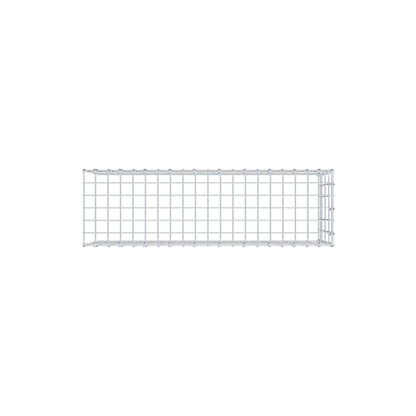 Anbaugabione Typ 4 100 cm x 40 cm x 30 cm (L x H x T), Maschenweite 5 cm x 10 cm, C-Ring