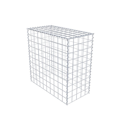 Extra gabion typ 3 100 cm x 100 cm x 50 cm (L x H x D), maskstorlek 10 cm x 10 cm, spiral