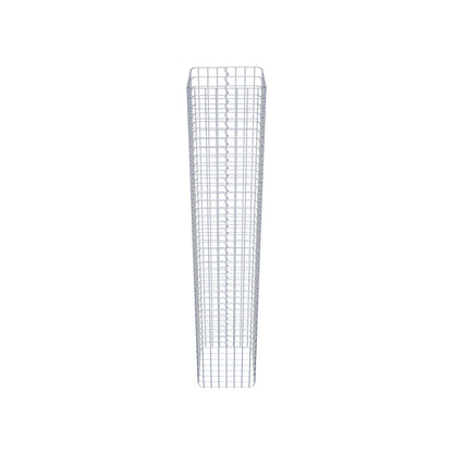 Gabionensäule eckig 37 cm x 37 cm, 200 cm Höhe, MW 5 cm x 5 cm