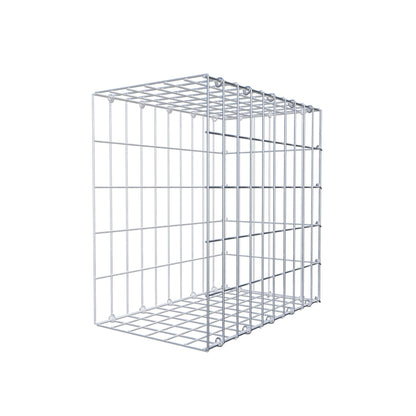 Anbaugabione Typ 2 50 cm x 50 cm x 30 cm, Maschenweite 5 cm x 10 cm, C-Ring