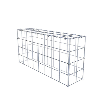 Pile aggiuntivo tipo 3 80 cm x 40 cm x 20 cm (L x H x P), maglia 10 cm x 10 cm, anello a C