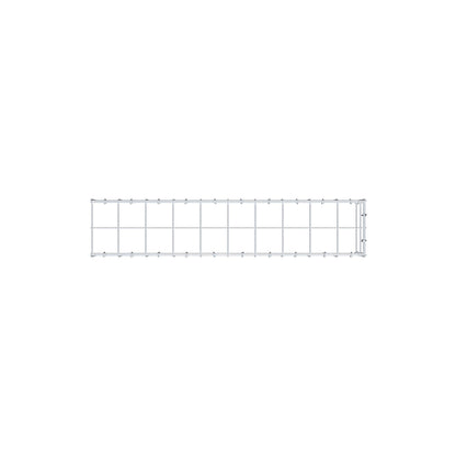 Gavión complementario de tipo 4 100 cm x 20 cm x 20 cm (L x A x P), malla 10 cm x 10 cm, anillo en C