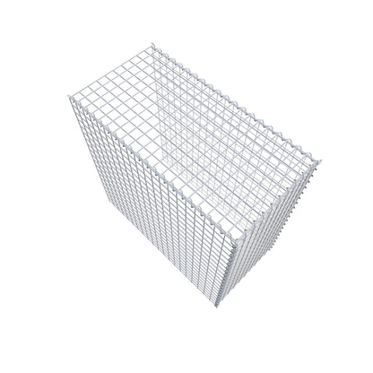 Anbaugabione Typ 4 100 cm x 100 cm x 50 cm (L x H x T), Maschenweite 5 cm x 5 cm, Spirale