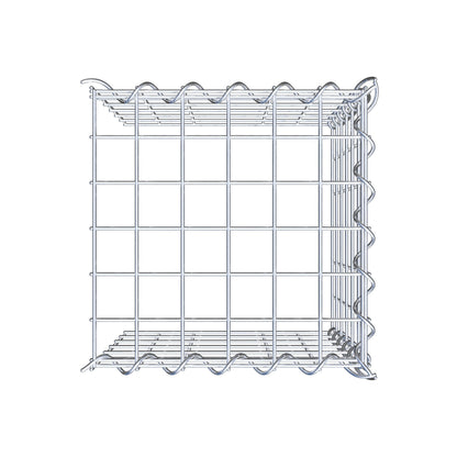 Grown-on gabion type 4 30 cm x 30 cm x 30 cm (L x H x D), mesh size 5 cm x 5 cm, spiral