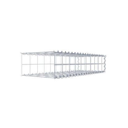 Anbaugabione Typ 2 100 cm x 20 cm x 40 cm (L x H x T), Maschenweite 10 cm x 10 cm, Spirale