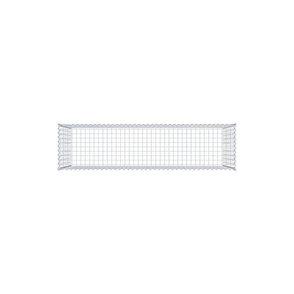Grown-on gabion type 3 200 cm x 100 cm x 50 cm (L x H x D), mesh size 5 cm x 10 cm, spiral