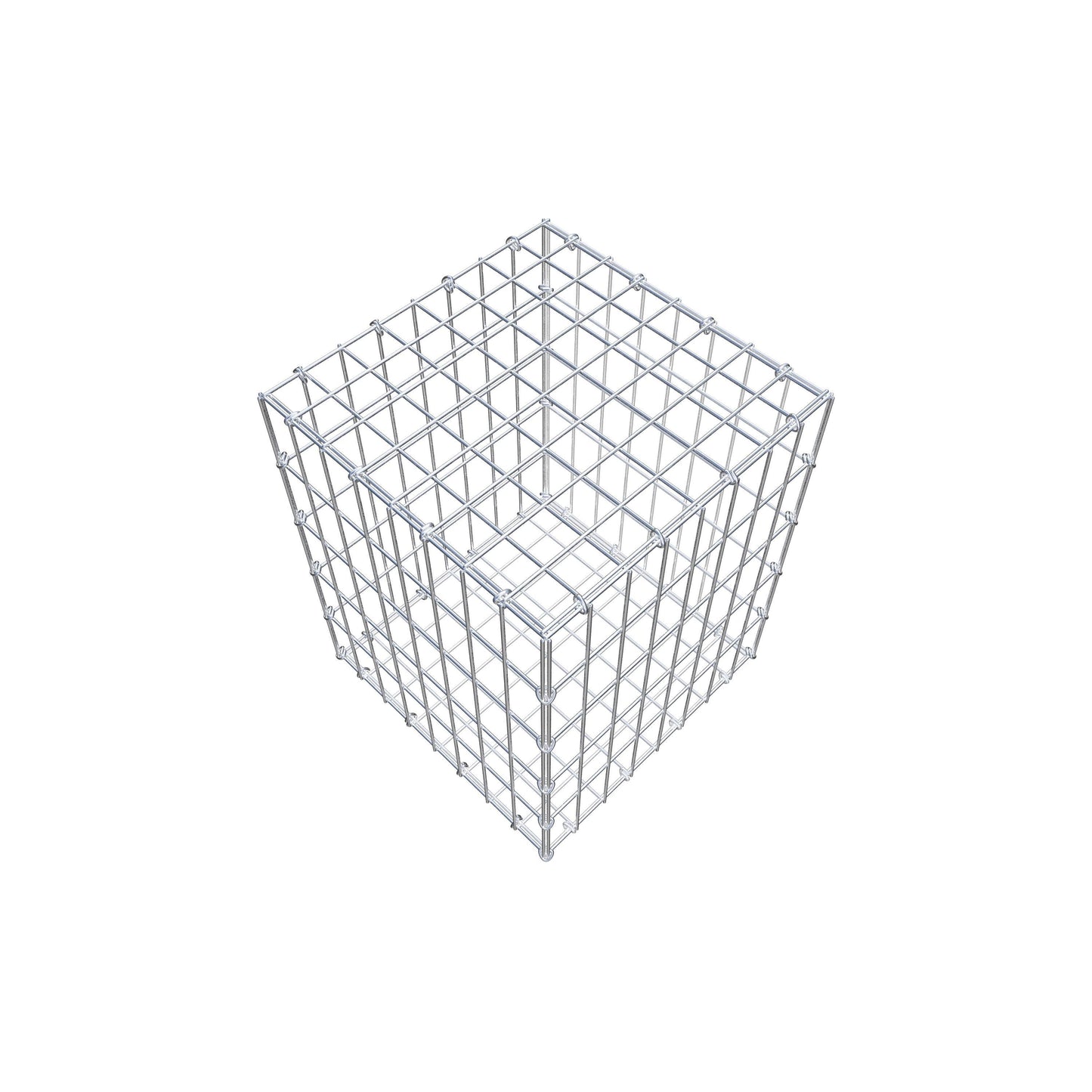 Gabion 50 cm x 40 cm x 40 cm (L x H x D), mesh size 5 cm x 10 cm, C-ring