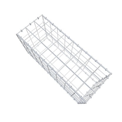 Gabbione 80 cm x 40 cm x 30 cm (L x H x P), maglia 10 cm x 10 cm, anello a C