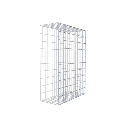 Fourche rapportée type 2 100 cm x 70 cm x 30 cm, mailles 5 cm x 10 cm, anneau en C