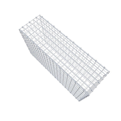 Gabbione 100 cm x 60 cm x 30 cm (L x H x P), maglia 5 x 5 cm, anello a spirale