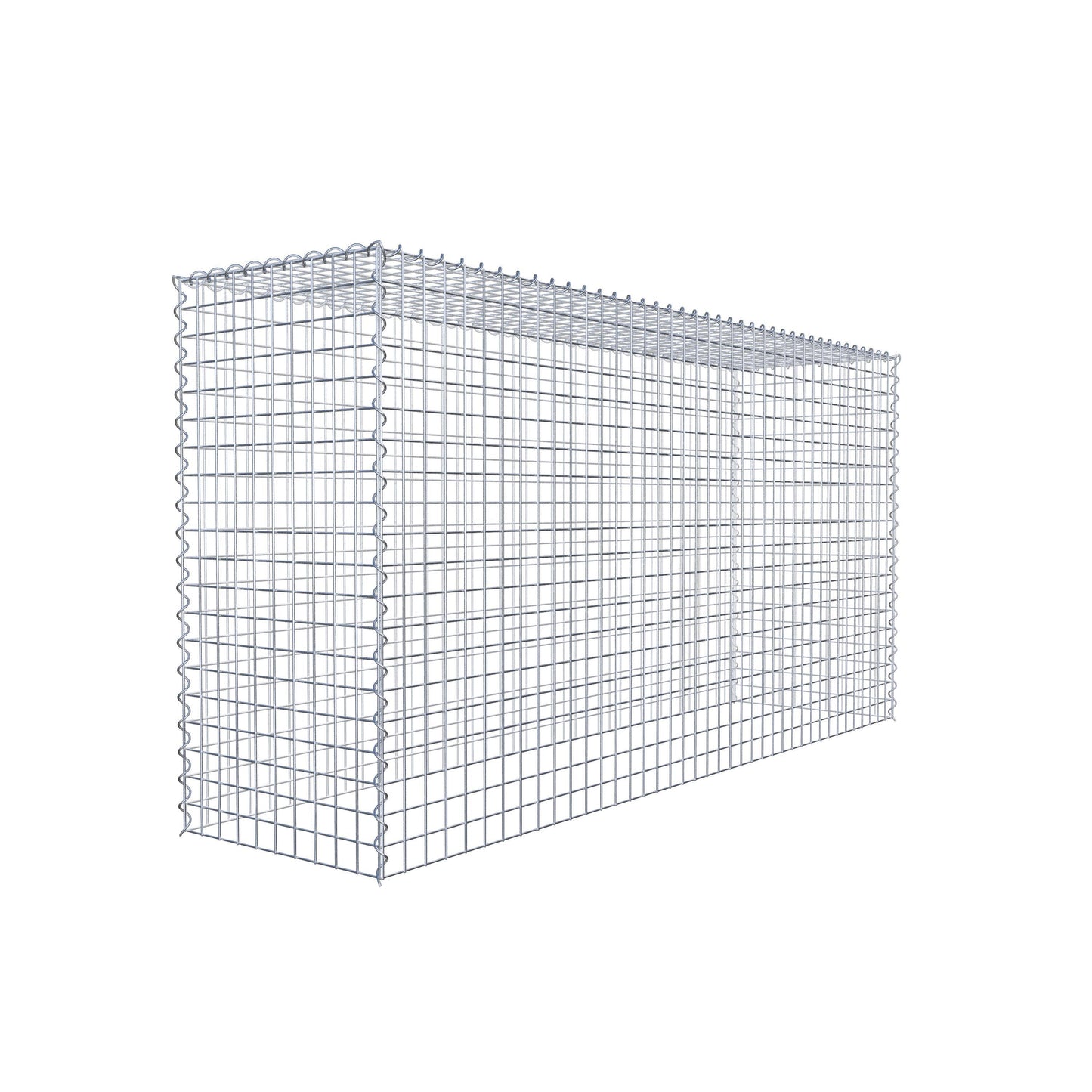 Gavión adicional tipo 3 200 cm x 100 cm x 50 cm (L x A x P), malla 5 cm x 5 cm, en espiral