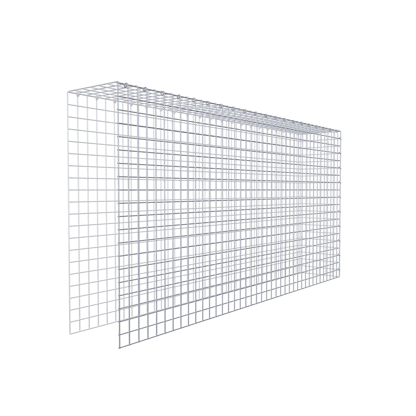 Extra gabion typ 4 200 cm x 100 cm x 30 cm (L x H x D), maskstorlek 5 cm x 5 cm, C-ring