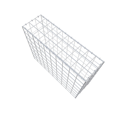 Gabbione aggiuntivo di tipo 3 100 cm x 80 cm x 30 cm (L x H x P), maglia 10 cm x 10 cm, anello a C