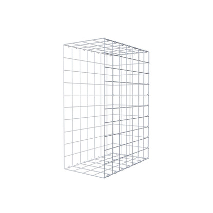 Anbaugabione Typ 2 100 cm x 70 cm x 40 cm (L x H x T), Maschenweite 10 cm x 10 cm, C-Ring