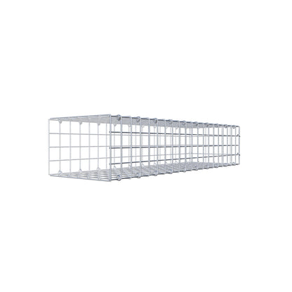 Fourche rapportée type 2 100 cm x 20 cm x 30 cm (L x H x P), mailles 5 cm x 5 cm, anneau C