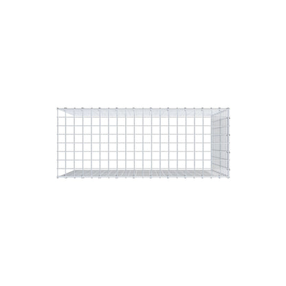 Monteret gabion type 4 100 cm x 80 cm x 40 cm (L x H x D), maskestørrelse 5 cm x 5 cm, C-ring