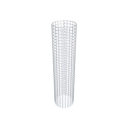 Gabionensäule rund 37 cm Durchmesser, 160 cm Höhe, Maschenweite 5 cm x 5 cm