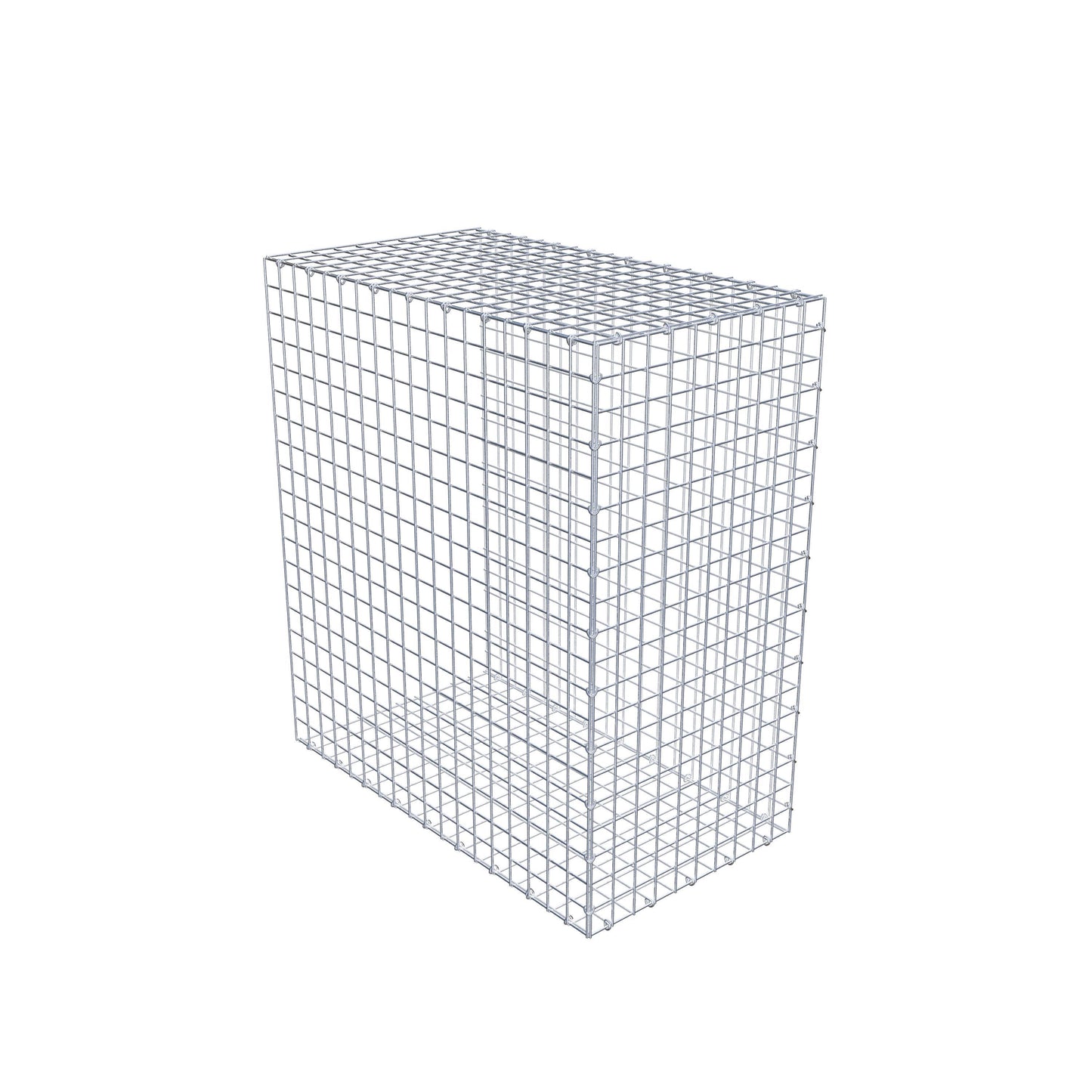 Type 2 oplegkorf 100 cm x 90 cm x 50 cm (L x H x D), maaswijdte 5 cm x 5 cm, C-ring