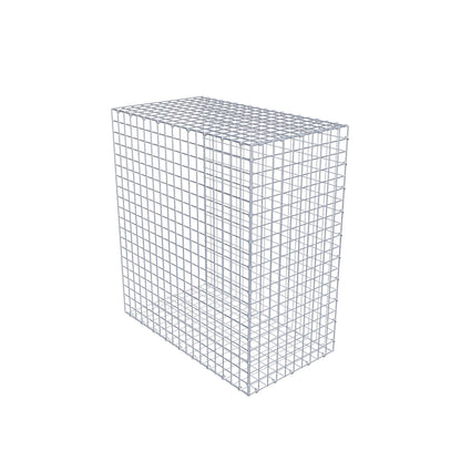 Type 2 oplegkorf 100 cm x 90 cm x 50 cm (L x H x D), maaswijdte 5 cm x 5 cm, C-ring