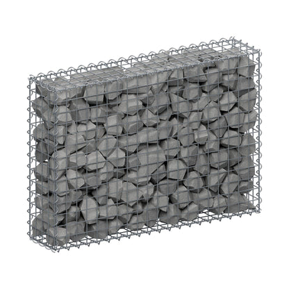 Gabion 100 cm x 70 cm x 20 cm (L x H x D), maskestørrelse 5 cm x 5 cm, spiral