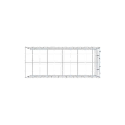 Anbaugabione Typ 4 100 cm x 50 cm x 40 cm (L x H x T), Maschenweite 10 cm x 10 cm, C-Ring