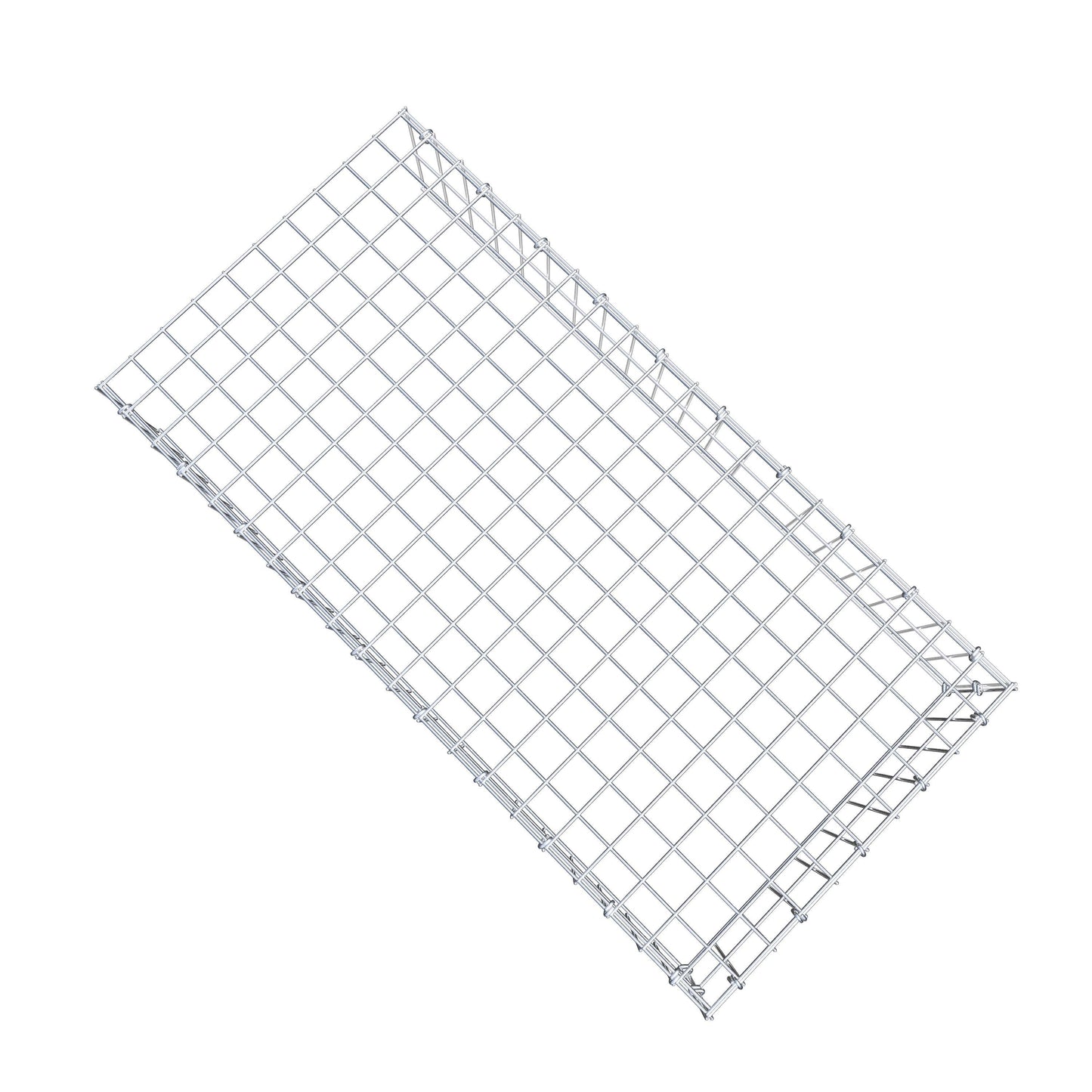 Fourche rapportée type 4 100 cm x 20 cm x 50 cm (L x H x P), mailles 5 cm x 10 cm, anneau C