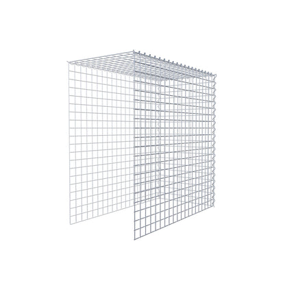 Anbaugabione Typ 4 100 cm x 100 cm x 50 cm (L x H x T), Maschenweite 5 cm x 5 cm, Spirale