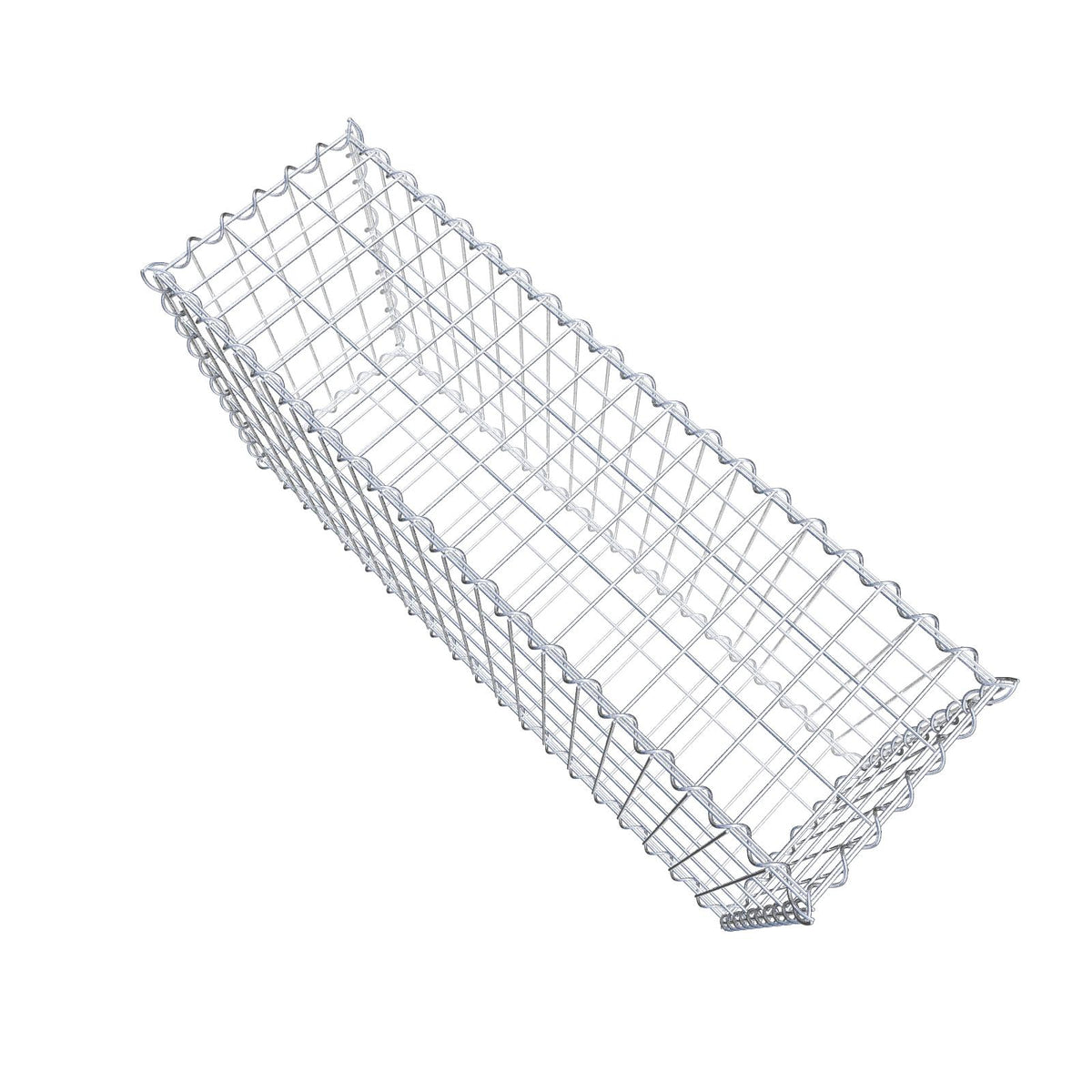 Gabione 100 cm x 50 cm x 30 cm (L x H x T), Maschenweite 5 cm x 10 cm, Spirale