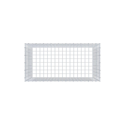 Gabbione aggiuntivo di tipo 3 100 cm x 70 cm x 50 cm (L x A x P), maglia 5 cm x 5 cm, anello a C