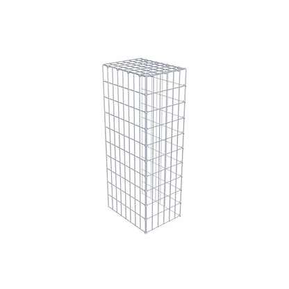 Anbaugabione Typ 4 100 cm x 40 cm x 30 cm (L x H x T), Maschenweite 5 cm x 10 cm, C-Ring