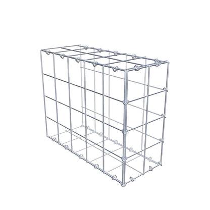 Gabbione aggiuntivo di tipo 2 50 cm x 40 cm x 20 cm (L x H x P), maglia 10 cm x 10 cm, anello a C