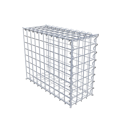Gabion rapporté type 2 50 cm x 40 cm x 20 cm (L x H x P), mailles 5 cm x 5 cm, spirale